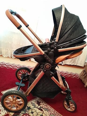 Детский мир: Продаётся коляска новая использованно только 1-2раза. Цена 7000с — 1