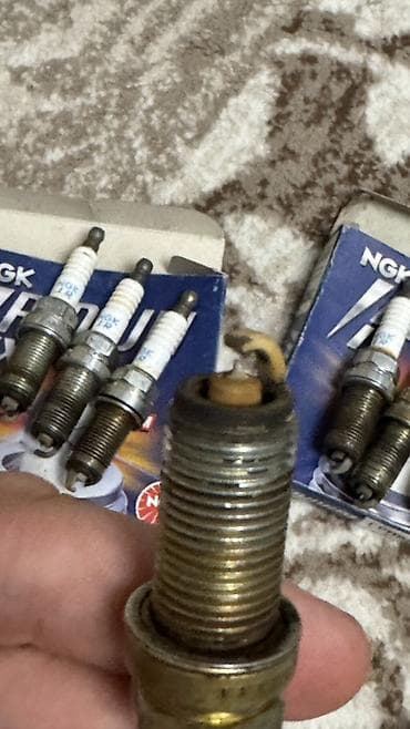 Транспорт: Свечи зажигания NGK (Iridium/Platinum) б у в рабочем состоянии есть 9 — 2