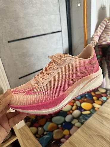 Жеке буюмдар: Новый 40 рамен Женские кроссовки для бега/фитнеса, розово‑персиковые — 5
