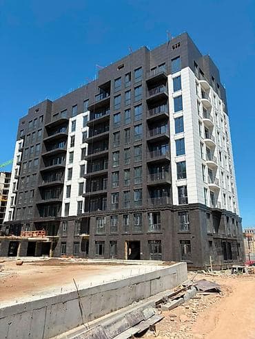 8: 1 комната, 62 м², Орто-Сай с. Элитка, 9 этаж, ПСО (под самоотделку) — 1