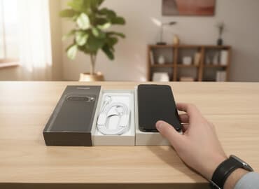 телефоы: Google Pixel 9 Pro, Жаңы, 256 ГБ, түсү - Ак — 1