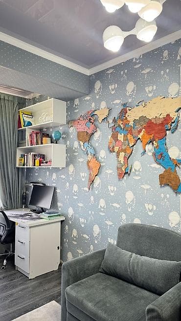 Недвижимость: 3 комнаты, 90 м², Кожомкул стадион Элитка, 13 этаж, Дизайнерский ремонт — 9