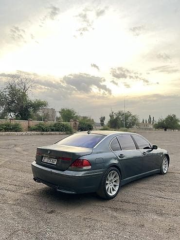gac s7: BMW 7 series: 2002 г., 4.4 л, Автомат — 7