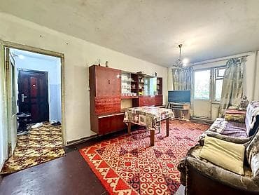 по ворошилова: 3 комнаты, 65 м², 104 серия, 3 этаж, Старый ремонт — 4