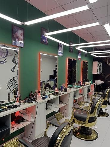 места ошском рынке: Барбершоп 45 м², 1 комната, С ремонтом, С оборудованием, Частный дом, Отдельный санузел — 8