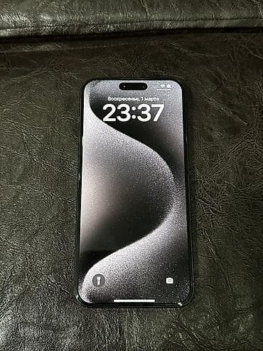 Apple iPhone: IPhone 15 Pro Max, 256 ГБ, Black Titanium, Коробка, 85 % — 3