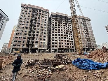 Жер тилкелери: Курулуп жатат, 2 бөлмө, 69 м² — 1