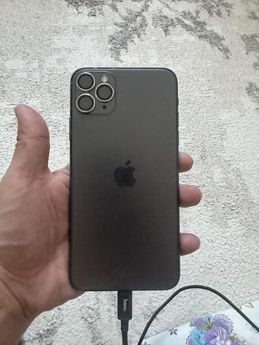 IPhone 11 Pro Max, серый космос - Экран 6.5", OLED Super Retina XDR -