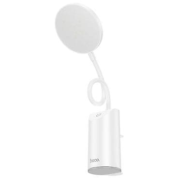 часы hoco: Лампа HOCO HX10 Clip Table Lamp White Настольная LED‑лампа с — 6