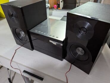 динамики и музыкальные центры: Музыкальный центр Samsung MM-D330 с двумя колонками. Компактная — 3