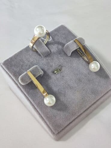 свадебные наборы ручной: Набор украшений, Проба 925, Женские, Новый — 7