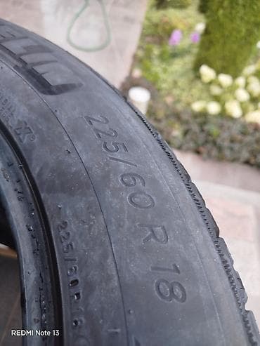 rf1 rf2: Шины 225 / 60 / R 18, Всесезонная, Б/у, Пара, Легковые, Франция, Michelin — 7