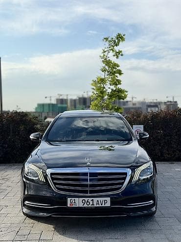 Продажа авто: Mercedes-Benz S-Class: 2019 г., 4 л, Автомат, Бензин, Седан — 2