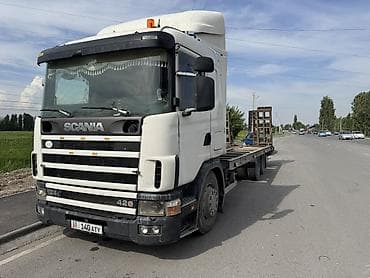 разбор скания: Тягач, Scania, 2004 г., Трал — 1