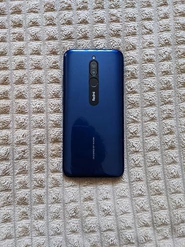 iphone 11: Redmi, Redmi 8, Б/у, 64 ГБ, цвет - Синий, 2 SIM — 3