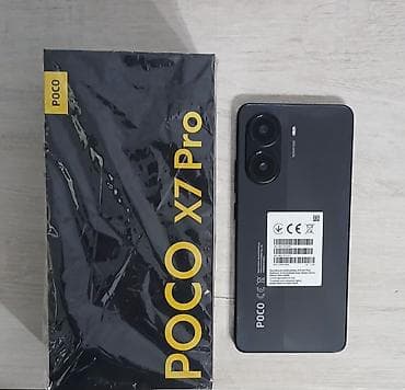 black shark 4: Poco X7 Pro, Б/у, 512 ГБ, цвет - Черный, 2 SIM — 1