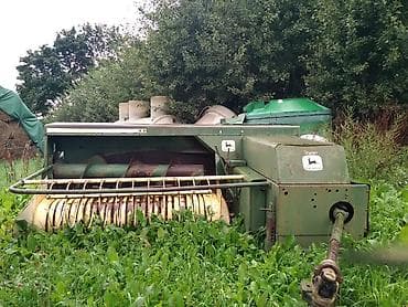мини прессподборщик: Пресс-подборщик тюковый John Deere 346 - Тип: прицепной тюковый — 1