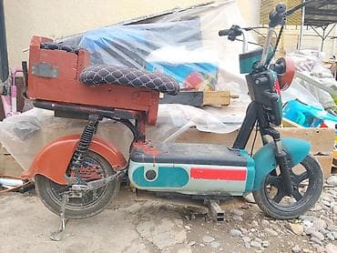 мотороллер с кабинкой: Электроскутер (кастом) - Электрический привод, задний мотор-колесо - — 3