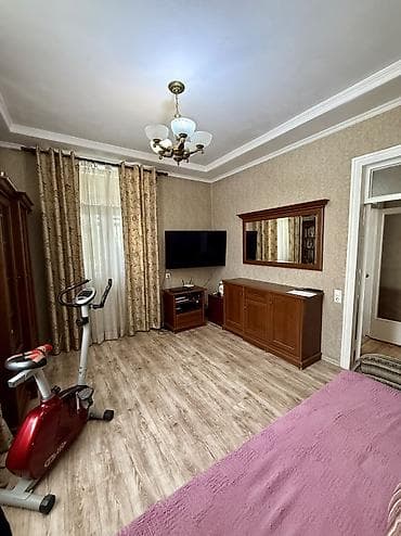 кыргызстан снять квартиру: 3 комнаты, 60 м², Сталинка, 2 этаж, Старый ремонт — 3