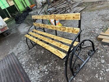 уголь кара кече бишкек цена 2023: Скамейка Металл, Со спинкой, С крышей — 25