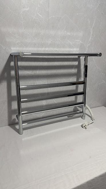 электрическая пушка: Электрический полотенцесушитель с верхней полкой - Тип: настенный — 6