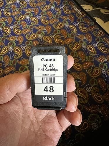 canon bci 24 color: Картридж Canon PG-48 Black (FINE Cartridge) - Оригинальный черный — 1