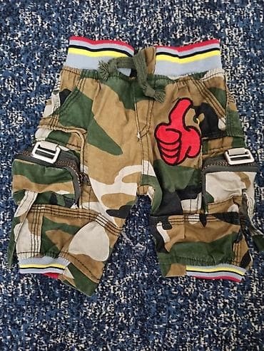 Балдардын кийим-кечелери жана бут кийимдери: Б.у одеждапримерно на 1.6г-2г Детские шорты+футболка 100 сом — 1