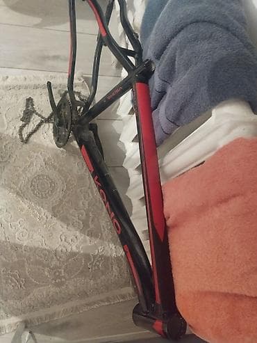 Велосипед тетиктери: Рама горного велосипеда VONO (Viking X) с кареточным узлом и шатуном — 3