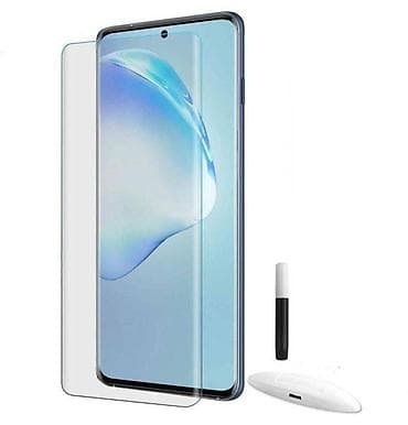 samsung s8 edge: Защитное стекло Samsung Galaxy S10 Plus. гнутое + лампа + клей — 1