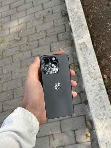 айфон 7 с: IPhone 15 Pro, Б/у, 256 ГБ, Черный, 87 % — 1