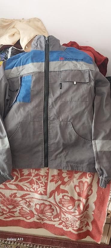 stone island: Комплект рабочей одежды (куртка + полукомбинезон) - Цвет: серый с — 1