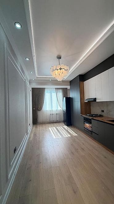 hata kg: 2 комнаты, 56 м², Калинина мкр., Элитка, 12 этаж, Свежий ремонт — 2