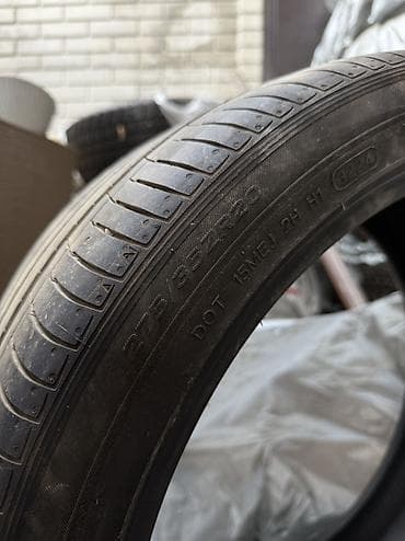 89 2: Шины 275 / 35 / R 20, Лето, Б/у, Комплект, Легковые, Корея, Hankook — 3