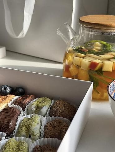 Гирлянды: Подарочный набор «Ramadan Mubarak» от Dateluxe_bishkek - Ассорти — 3