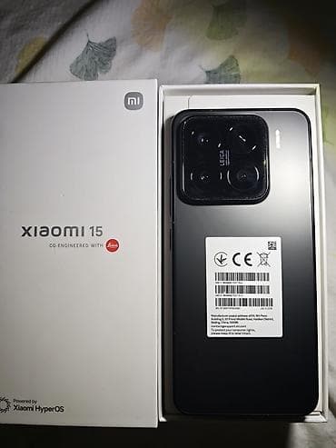 Xiaomi, 15, 512 ГБ, цвет - Черный, 2 SIM
