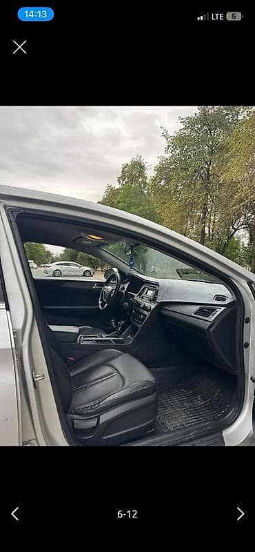 Транспорт: Hyundai Sonata: 2015 г., 2 л, Автомат, Газ, Седан — 6