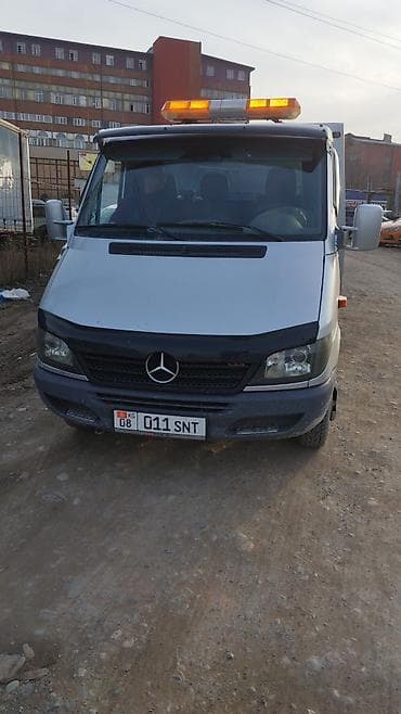 куб бетон: Эвакуатор, Mercedes-Benz, 2004 г., Ломаная — 7