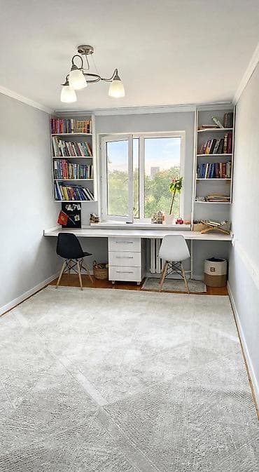 58: 3 комнаты, 58 м², Азия Молл 104 серия, 3 этаж, Евроремонт — 2
