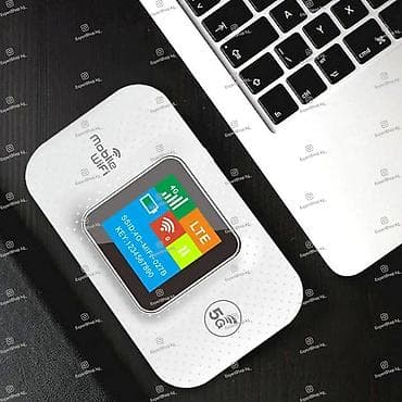 Техника и электроника: Портативный карманный Wi-Fi модем-роутер MF688 4G/5G работает на — 6