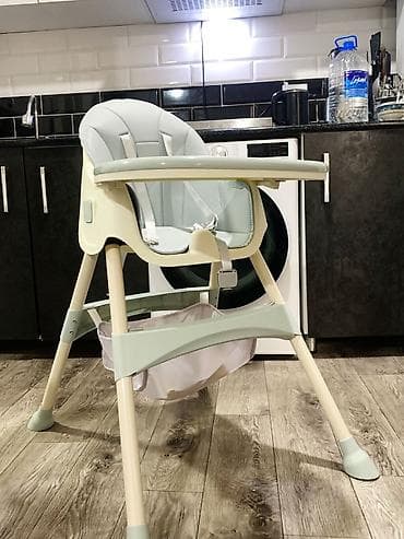 gruda sos: Детский стульчик для кормления - Универсальная модель 2-в-1: высокий — 6