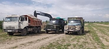 Заказать Камаз, Доставка щебня, угля, песка, чернозема, отсев
