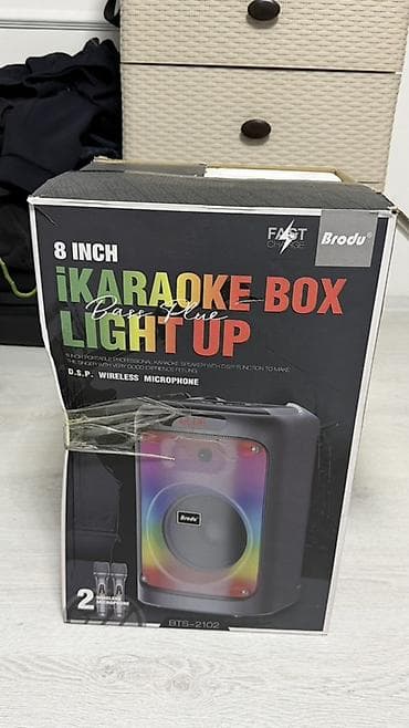 Аудиотехника: Портативная караоке-система Brodu iKaraoke Box BTS-2102 (8") - — 1