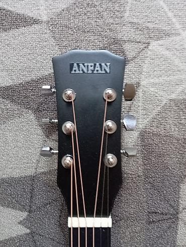 native instruments: Акустическая гитара ANFAN, форма корпуса дредноут с вырезом (cutaway) — 2