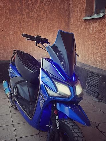 Кумурска мотороллер: Продаю самурай 2024 года, темно синего цвета💙 175 кубовый 💙 пробег — 1