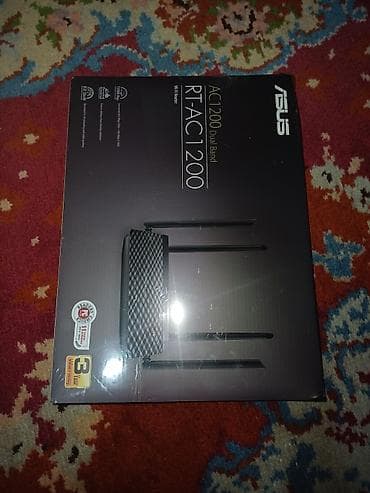 наушник микрофон: ASUS RT-AC1200 — двухдиапазонный Wi‑Fi роутер AC1200 новый запечатаный — 2