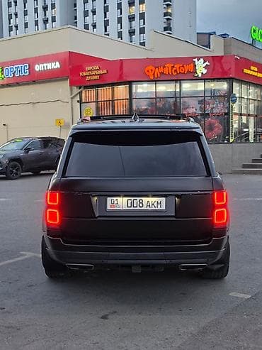 форсунки омывателя: Land Rover Range Rover: 2019 г., 5 л, Автомат, Бензин, Внедорожник — 2