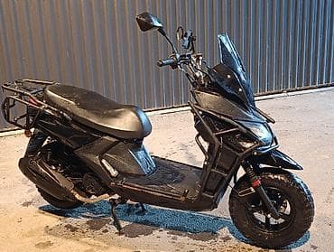 продажа скутеров: Скутер T-REX 50/150 (город/туринг), черный, с расширенным защитным — 1