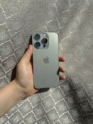 бу стралный: IPhone 15 Pro, Колдонулган, 128 ГБ, Natural Titanium, 92 % — 5