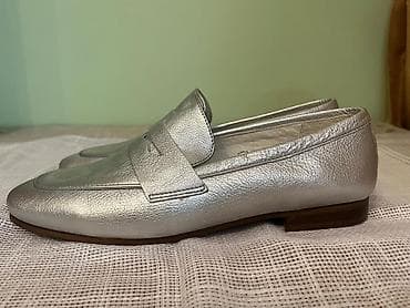 Спецодежда: Женские лоферы PostXchange (модель Neru 9400) - Цвет: серебристый — 2