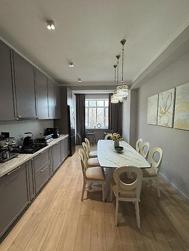 Батирлер: 5 жана андан көп, 160 м², Орто-Сай а. Элитка, 1 кабат, Дизайнердик оңдоо — 8
